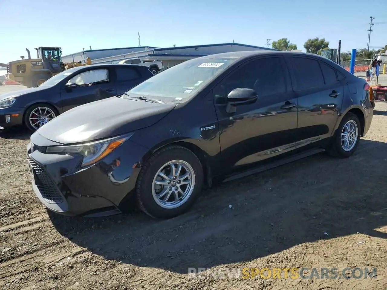 1 fotografías del automóvil dañado JTDEBRBE1LJ005073 TOYOTA COROLLA 2020