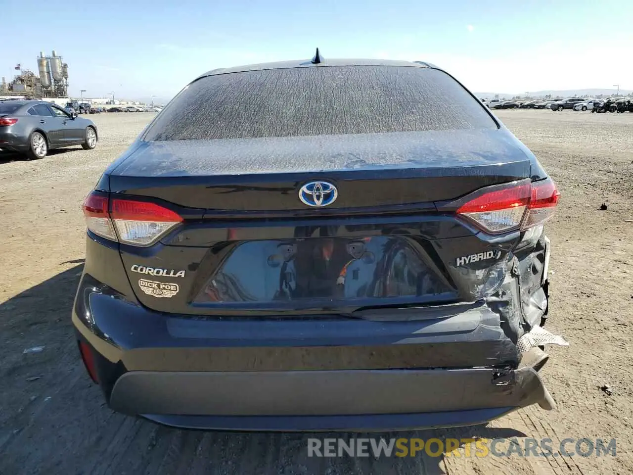 6 fotografías del automóvil dañado JTDEBRBE1LJ005073 TOYOTA COROLLA 2020