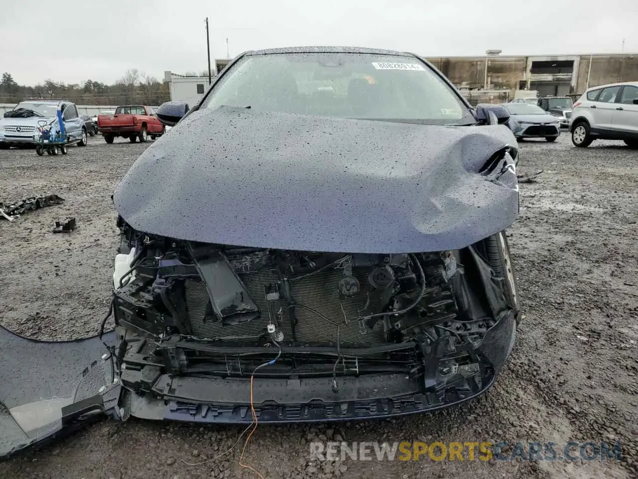 5 fotografías del automóvil dañado JTDEBRBE1LJ010726 TOYOTA COROLLA 2020