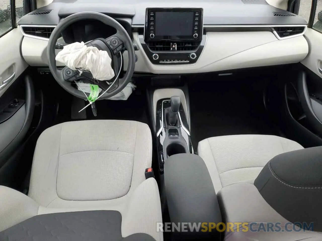 8 fotografías del automóvil dañado JTDEBRBE1LJ010726 TOYOTA COROLLA 2020