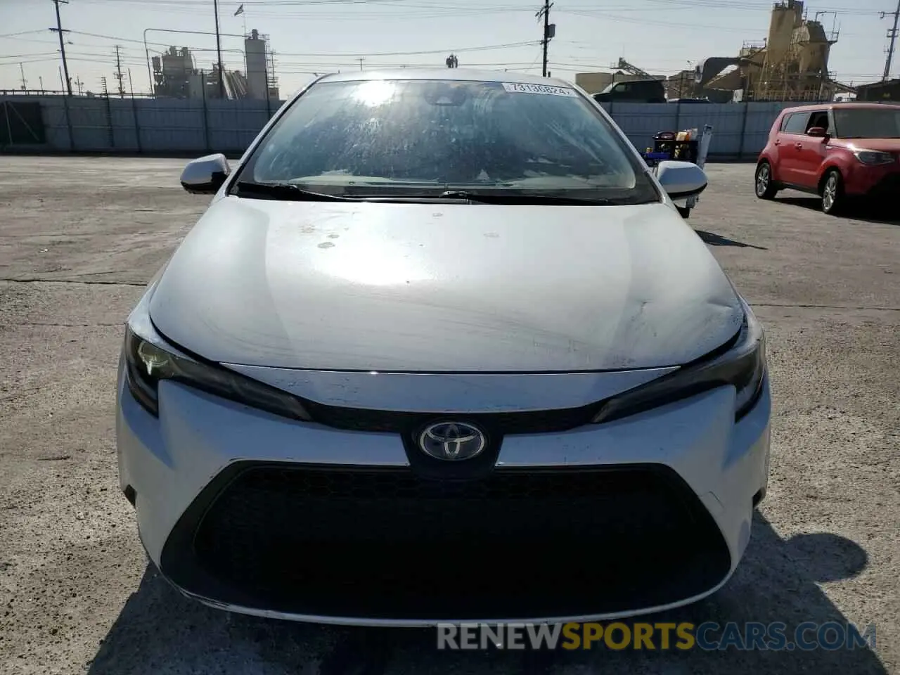 5 fotografías del automóvil dañado JTDEBRBE1LJ018390 TOYOTA COROLLA 2020