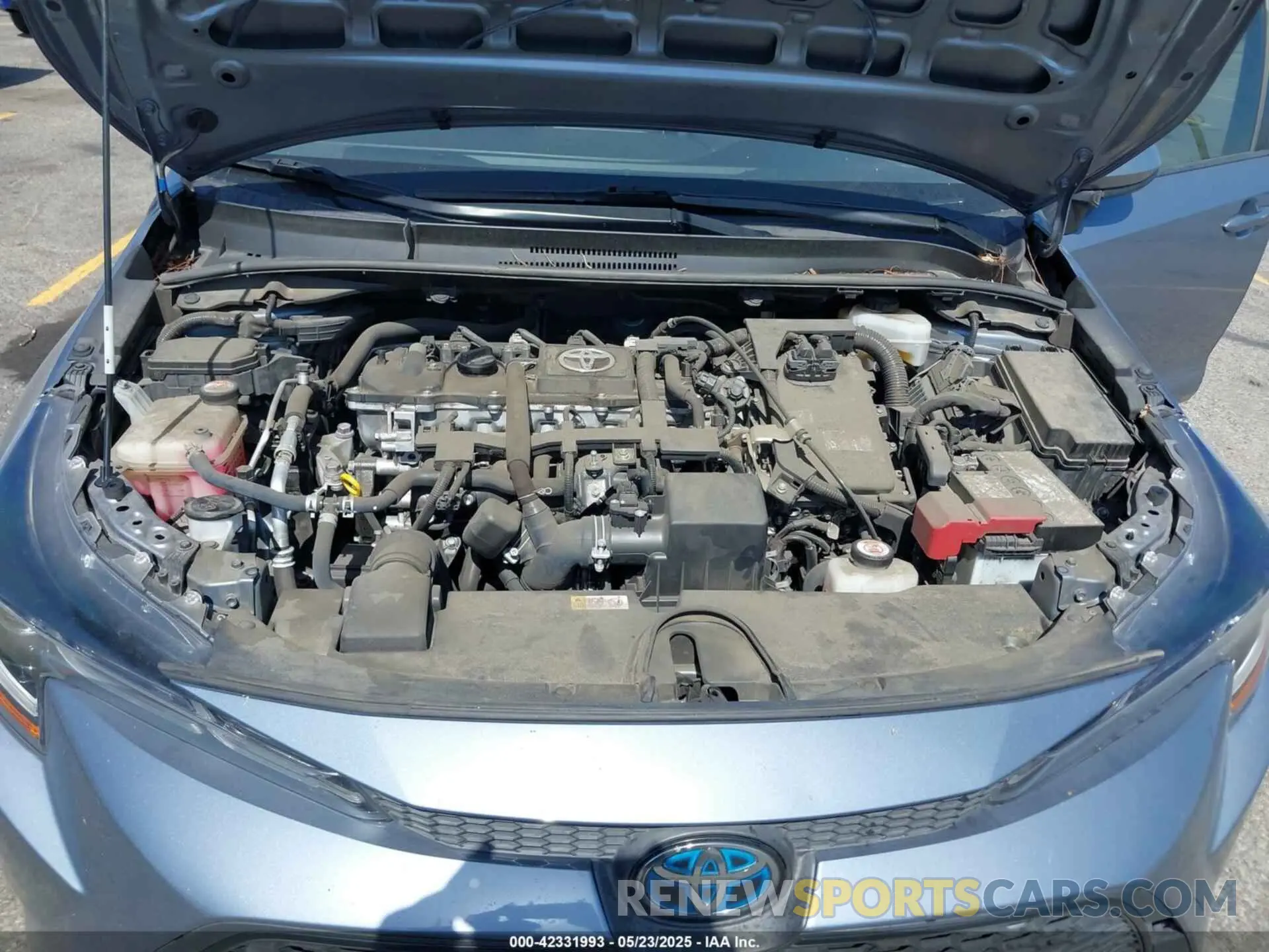 10 fotografías del automóvil dañado JTDEBRBE1LJ022312 TOYOTA COROLLA 2020