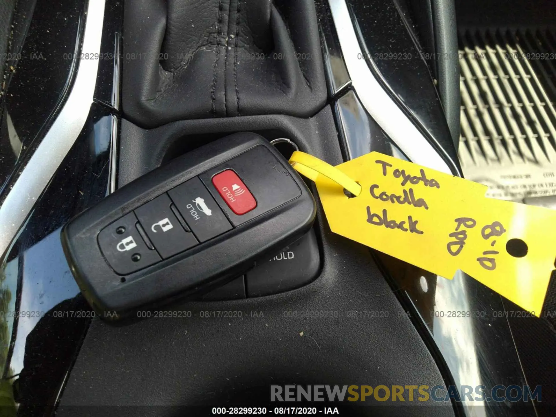 11 fotografías del automóvil dañado JTDEBRBE1LJ024688 TOYOTA COROLLA 2020