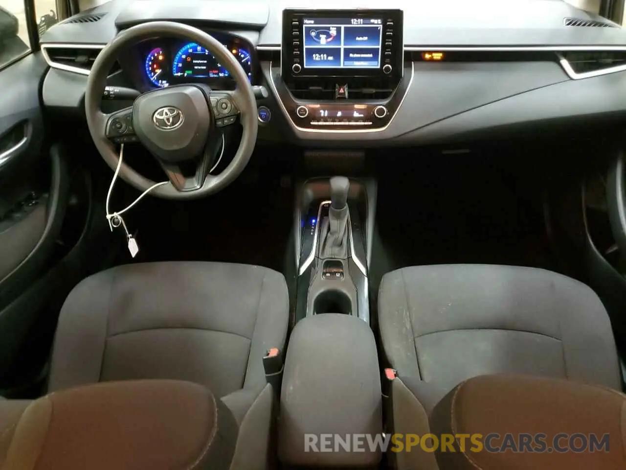 8 fotografías del automóvil dañado JTDEBRBE2LJ004935 TOYOTA COROLLA 2020