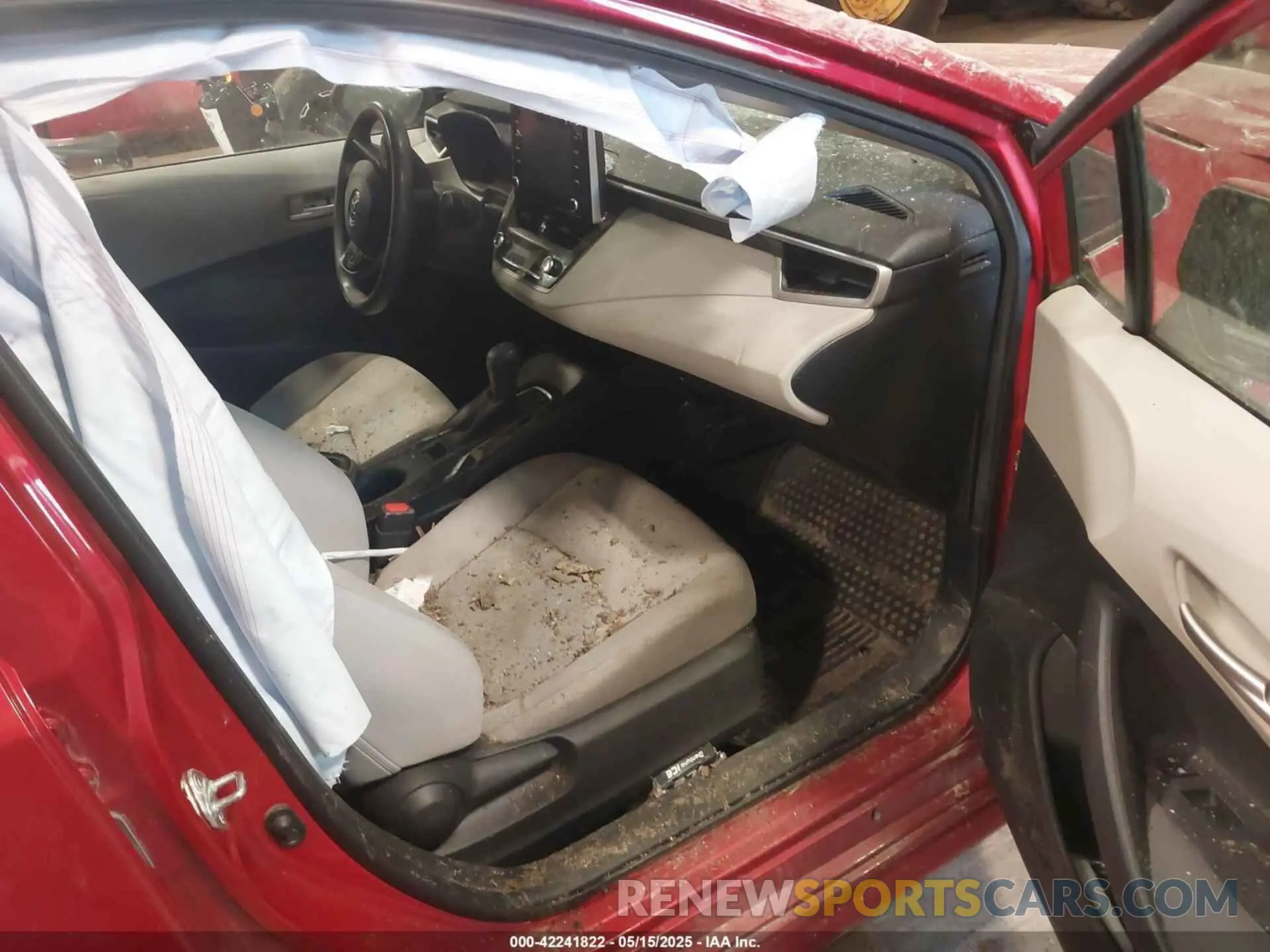 5 fotografías del automóvil dañado JTDEBRBE2LJ006071 TOYOTA COROLLA 2020