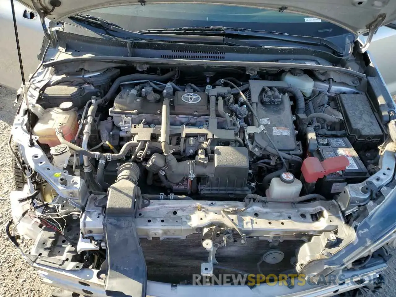 11 fotografías del automóvil dañado JTDEBRBE2LJ010816 TOYOTA COROLLA 2020
