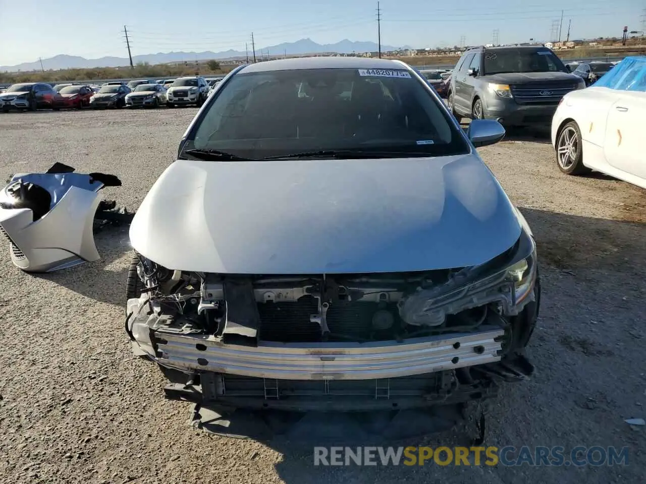 5 fotografías del automóvil dañado JTDEBRBE2LJ010816 TOYOTA COROLLA 2020
