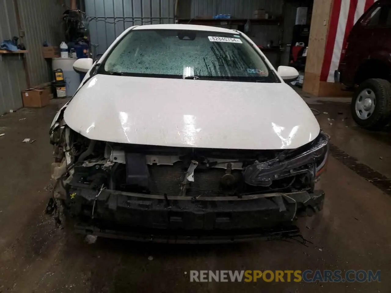 5 fotografías del automóvil dañado JTDEBRBE2LJ013148 TOYOTA COROLLA 2020