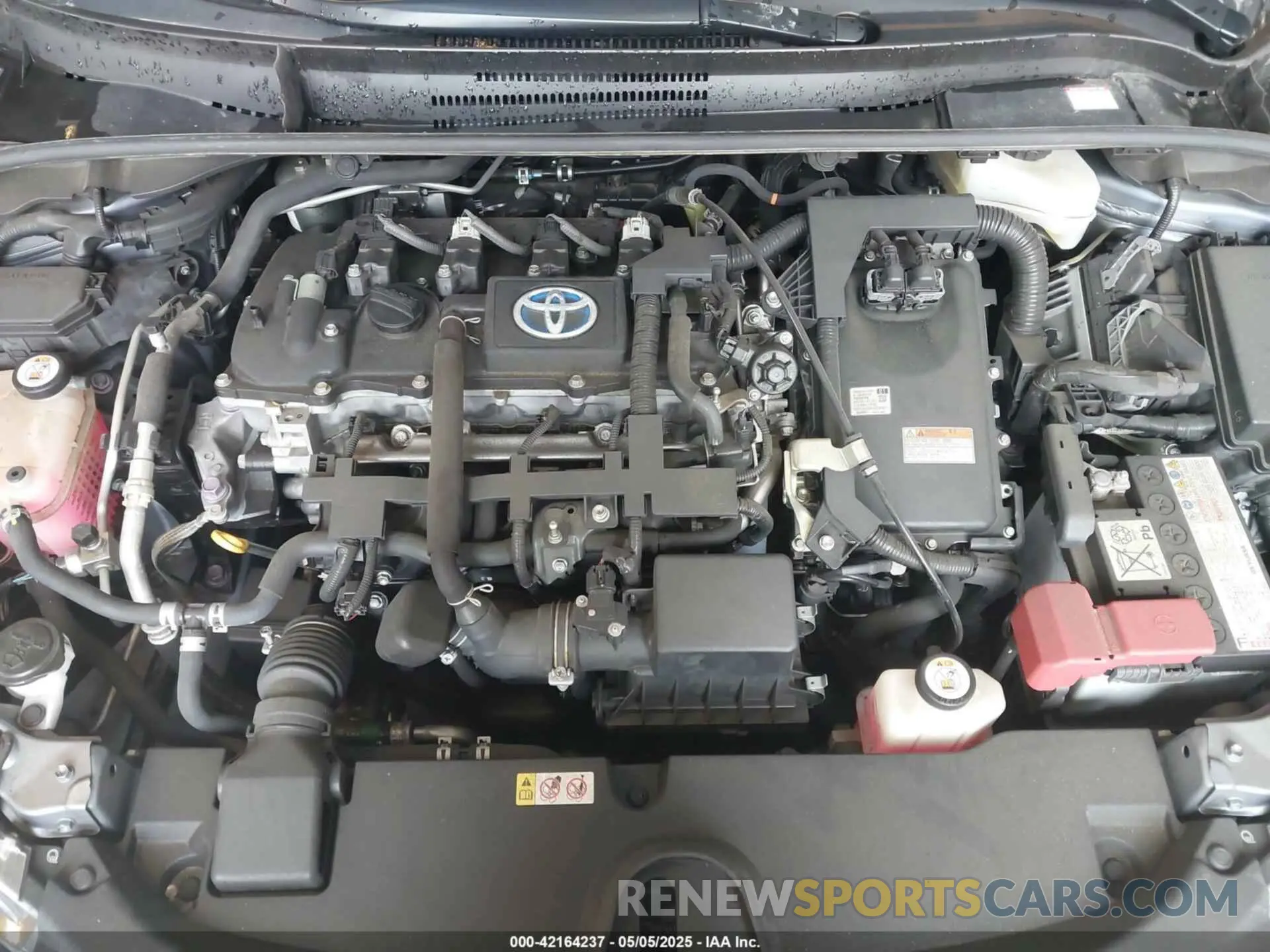 10 fotografías del automóvil dañado JTDEBRBE2LJ015742 TOYOTA COROLLA 2020