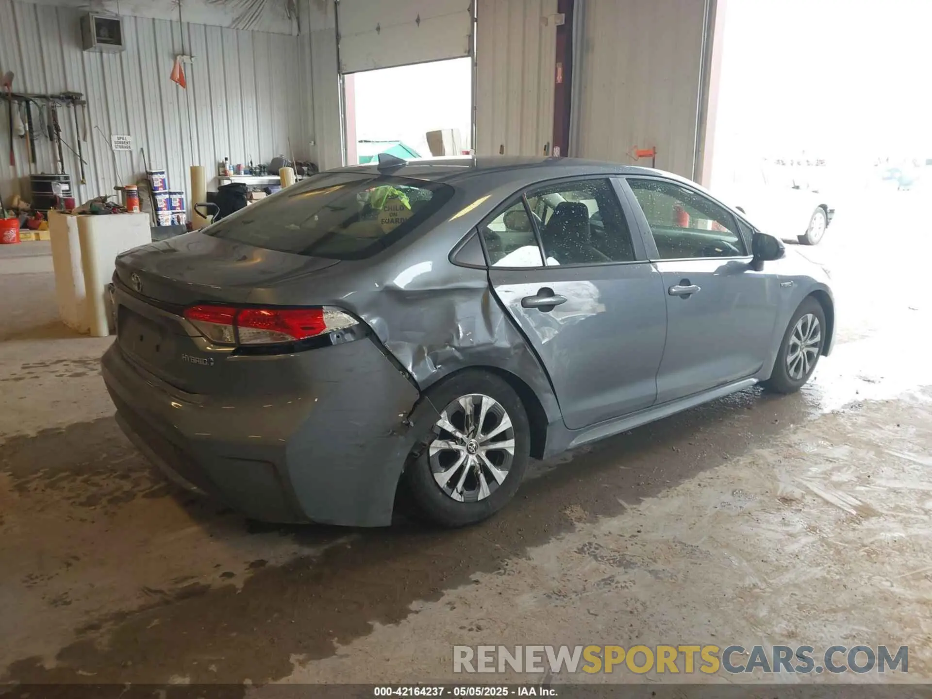 4 fotografías del automóvil dañado JTDEBRBE2LJ015742 TOYOTA COROLLA 2020