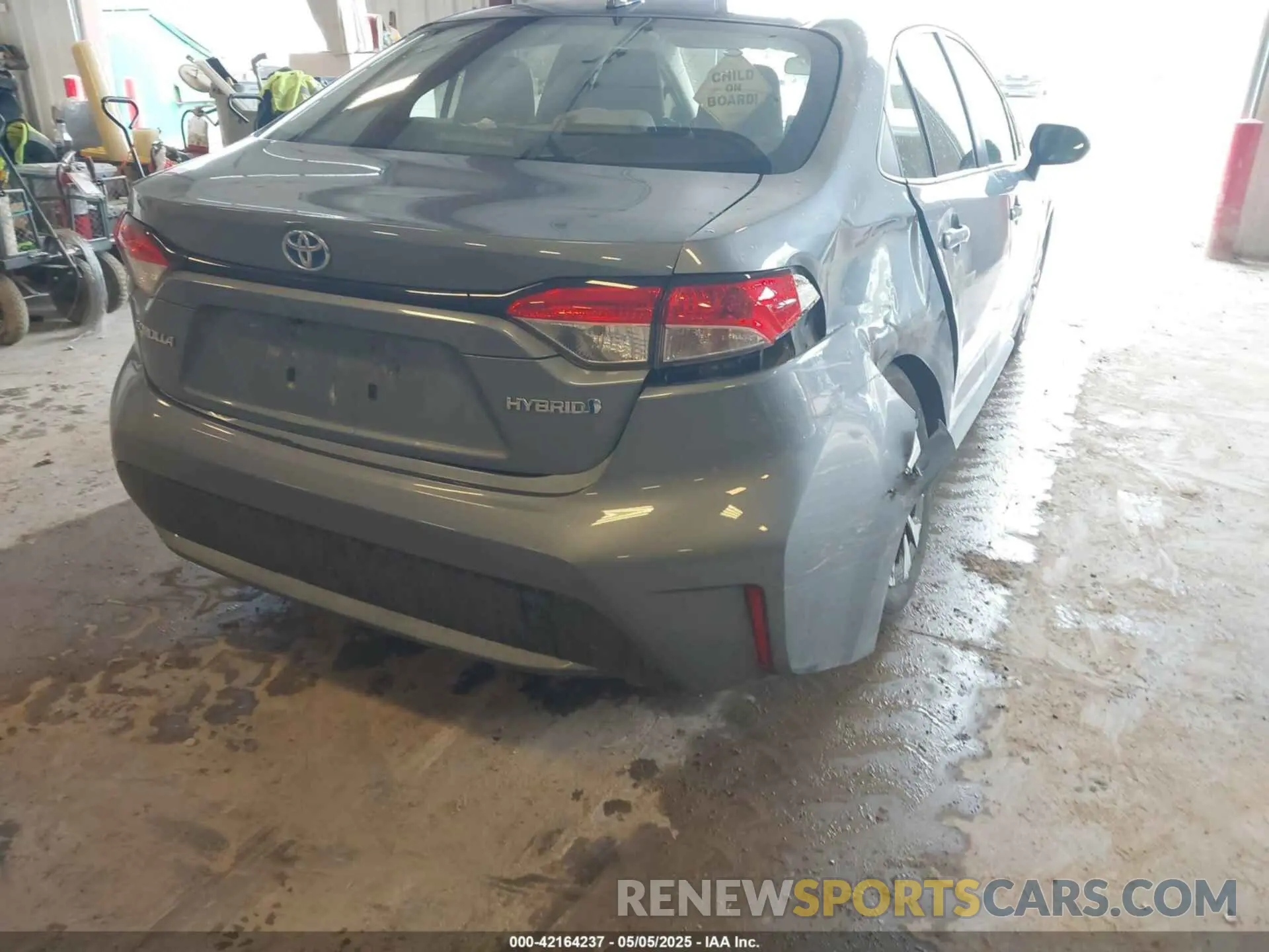6 fotografías del automóvil dañado JTDEBRBE2LJ015742 TOYOTA COROLLA 2020