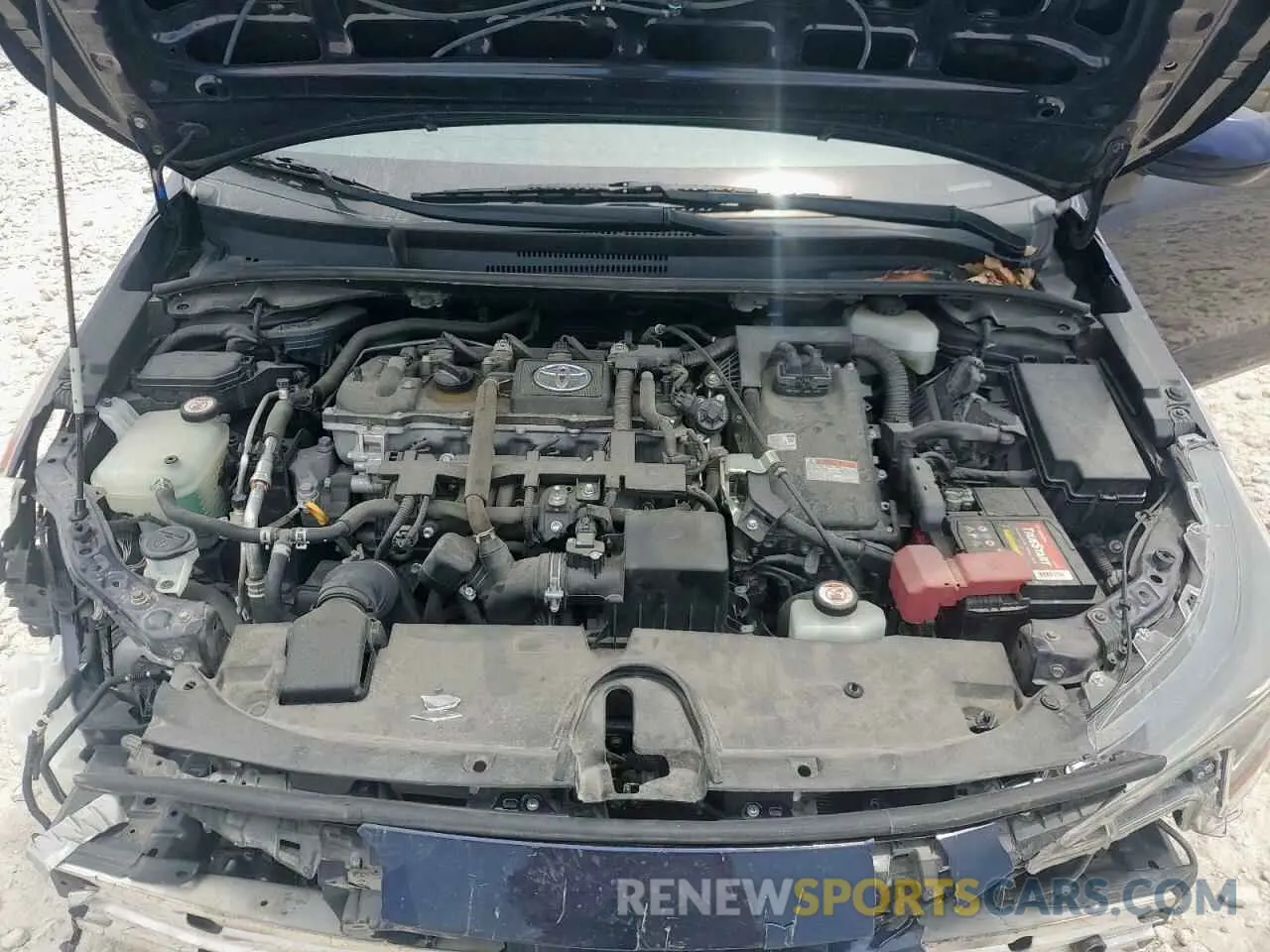 11 fotografías del automóvil dañado JTDEBRBE2LJ023758 TOYOTA COROLLA 2020