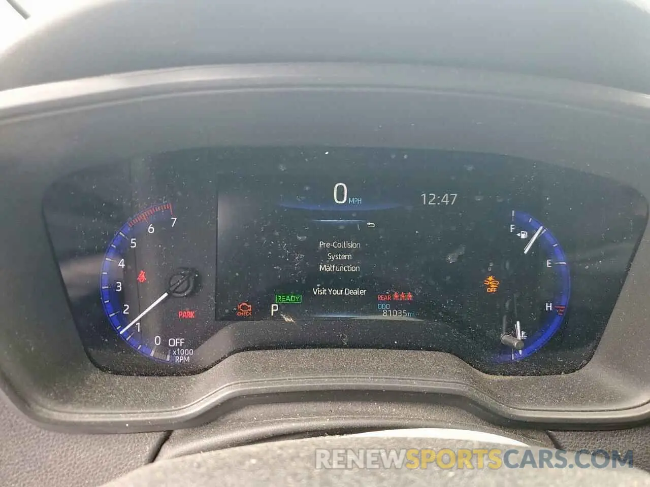 9 fotografías del automóvil dañado JTDEBRBE2LJ023758 TOYOTA COROLLA 2020