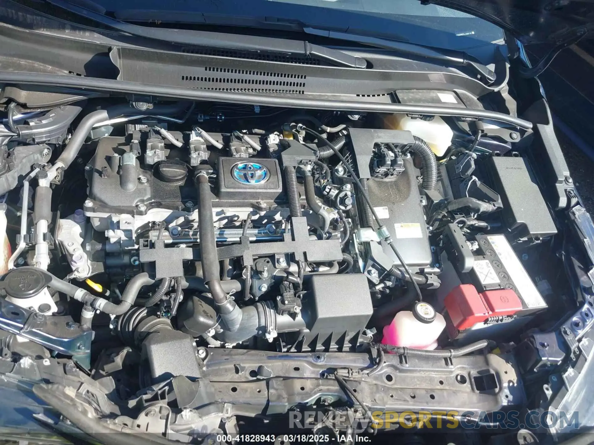 10 fotografías del automóvil dañado JTDEBRBE2LJ028118 TOYOTA COROLLA 2020