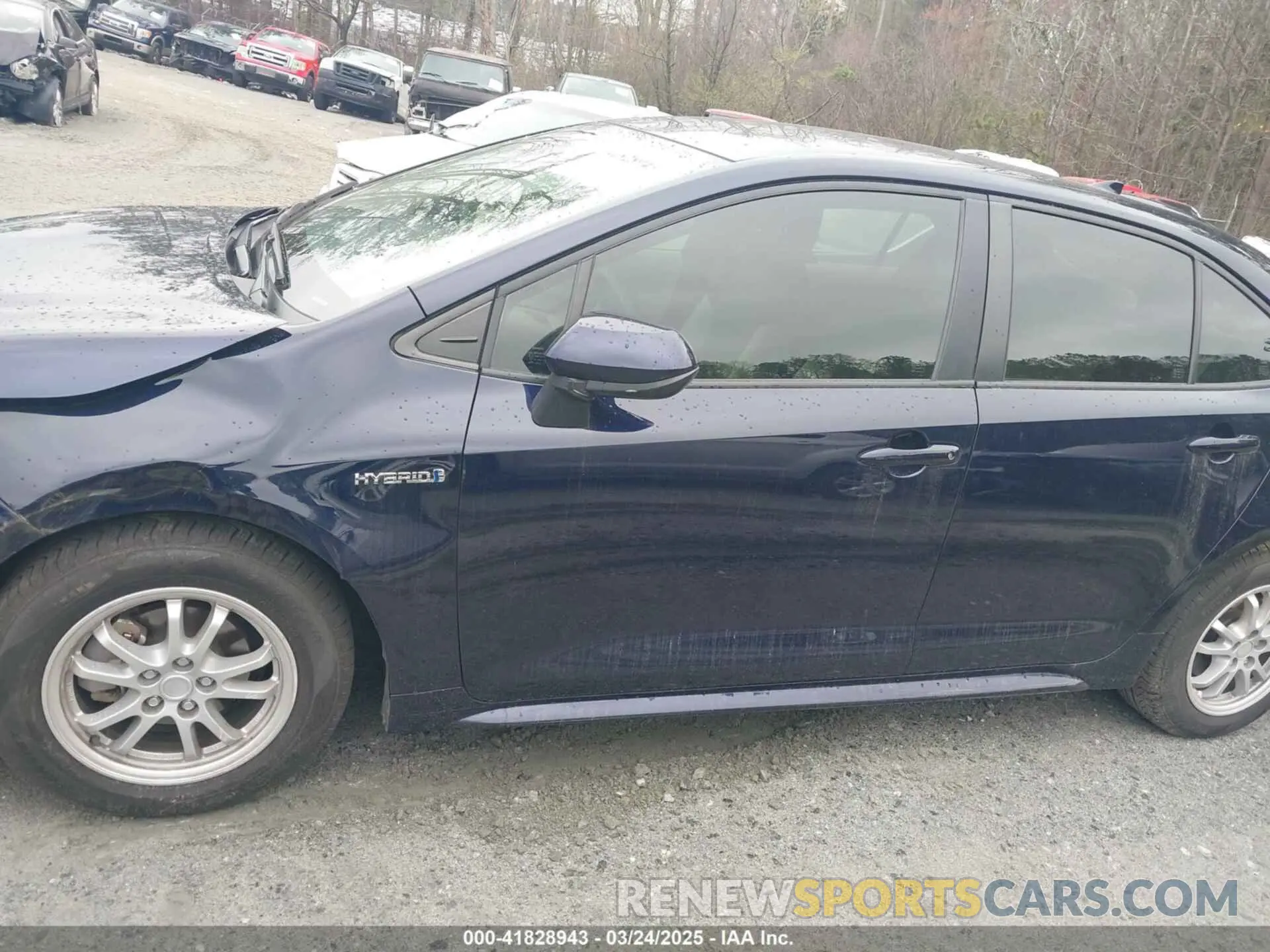 14 fotografías del automóvil dañado JTDEBRBE2LJ028118 TOYOTA COROLLA 2020