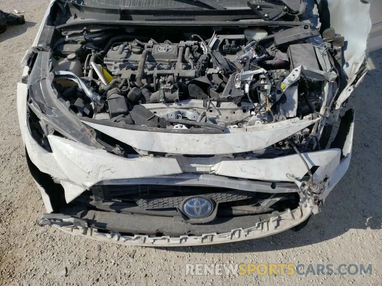 7 fotografías del automóvil dañado JTDEBRBE3LJ002238 TOYOTA COROLLA 2020
