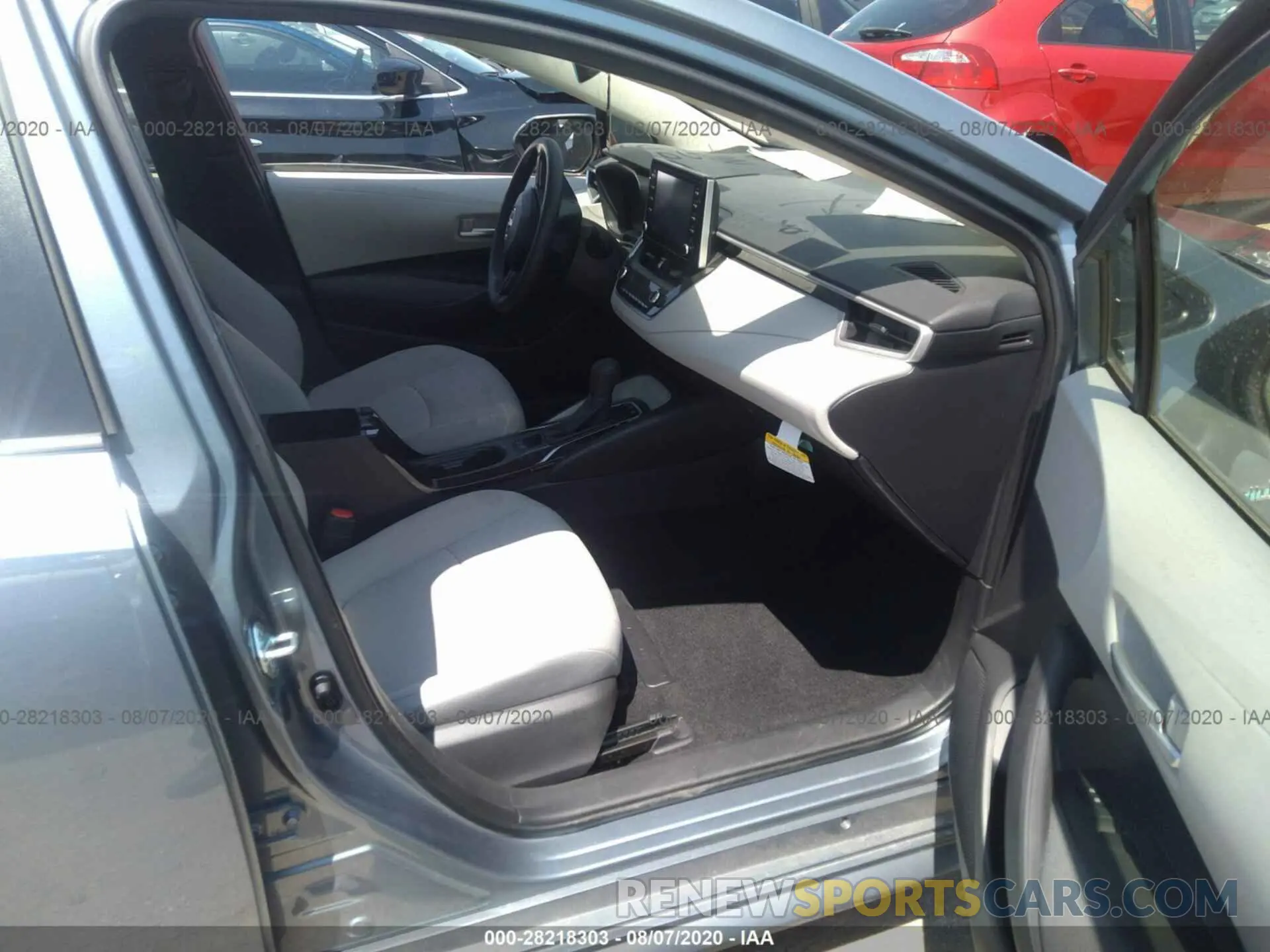 5 fotografías del automóvil dañado JTDEBRBE3LJ007889 TOYOTA COROLLA 2020