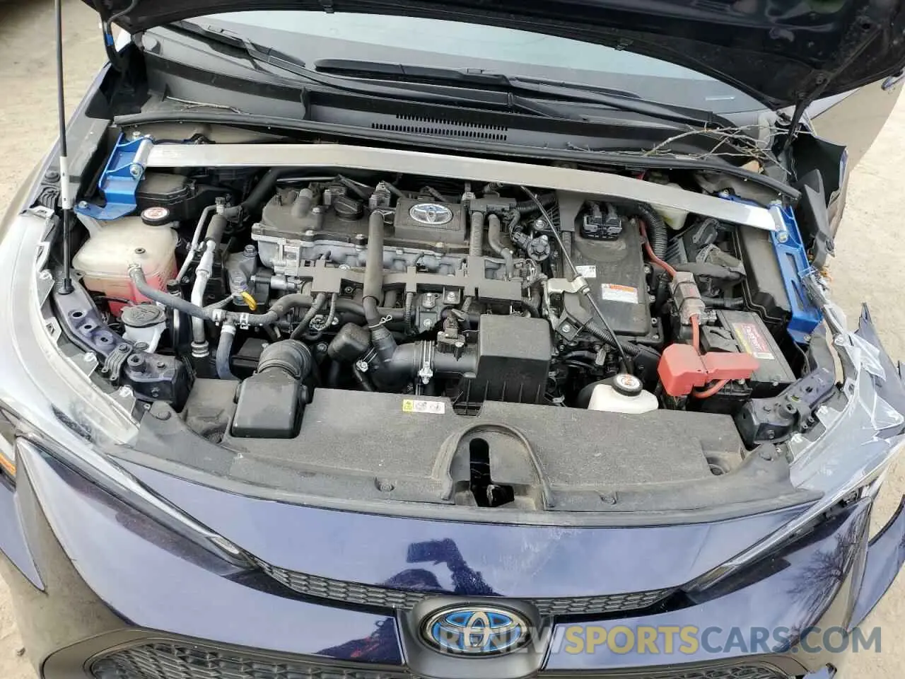 11 fotografías del automóvil dañado JTDEBRBE3LJ009822 TOYOTA COROLLA 2020