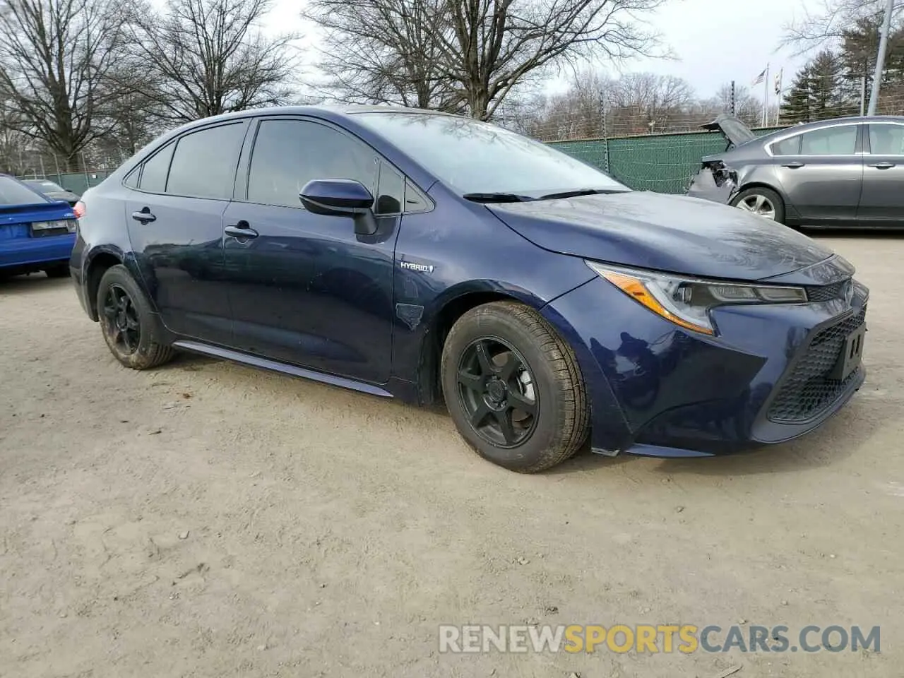 4 fotografías del automóvil dañado JTDEBRBE3LJ009822 TOYOTA COROLLA 2020