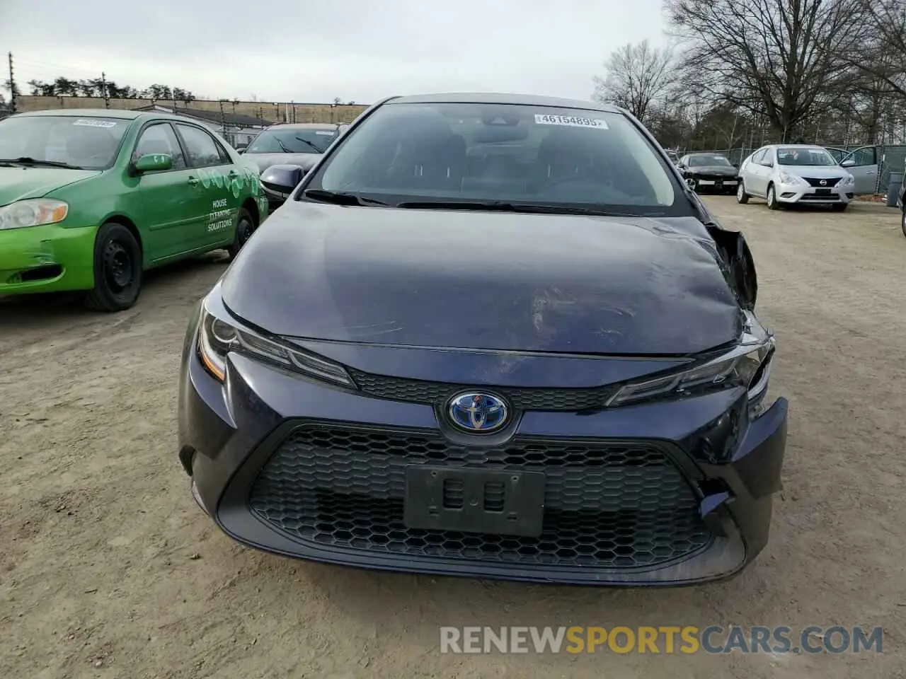5 fotografías del automóvil dañado JTDEBRBE3LJ009822 TOYOTA COROLLA 2020