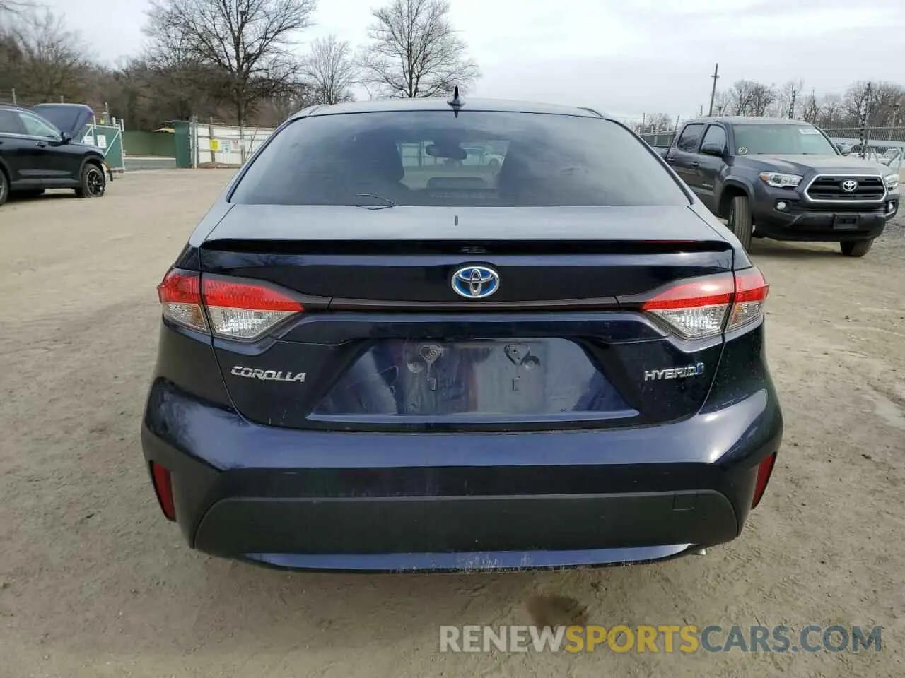 6 fotografías del automóvil dañado JTDEBRBE3LJ009822 TOYOTA COROLLA 2020