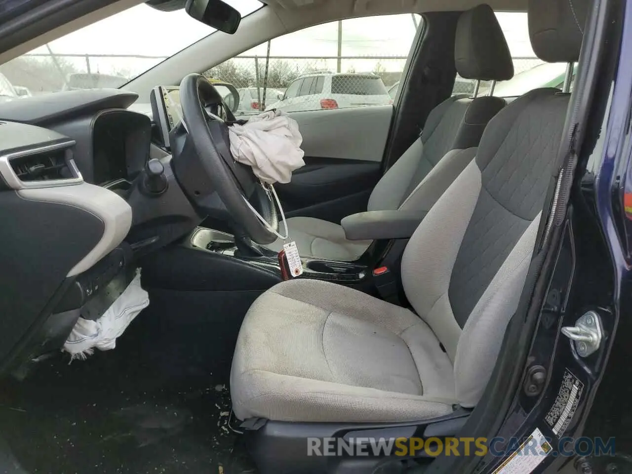 7 fotografías del automóvil dañado JTDEBRBE3LJ009822 TOYOTA COROLLA 2020