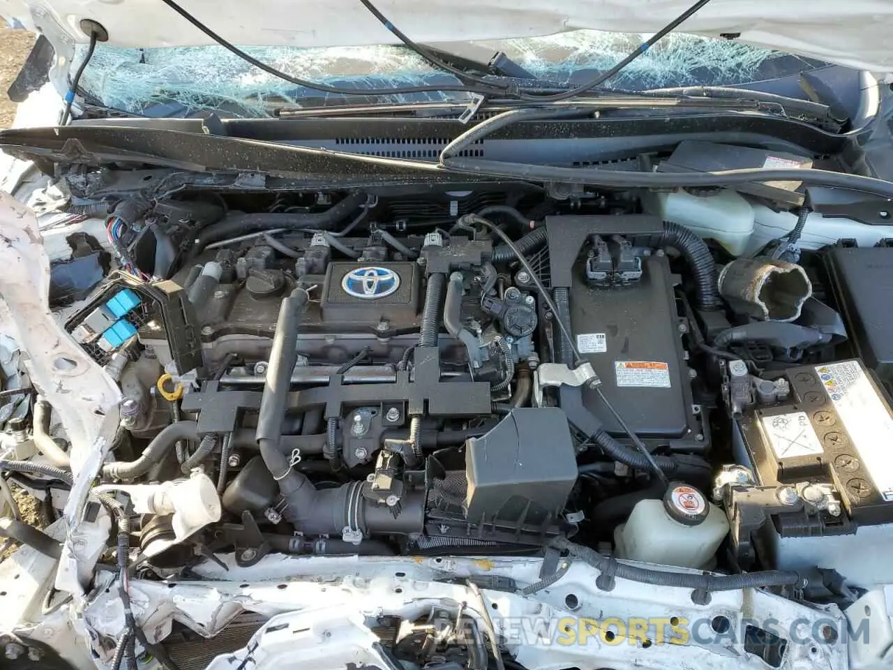 11 fotografías del automóvil dañado JTDEBRBE3LJ019718 TOYOTA COROLLA 2020