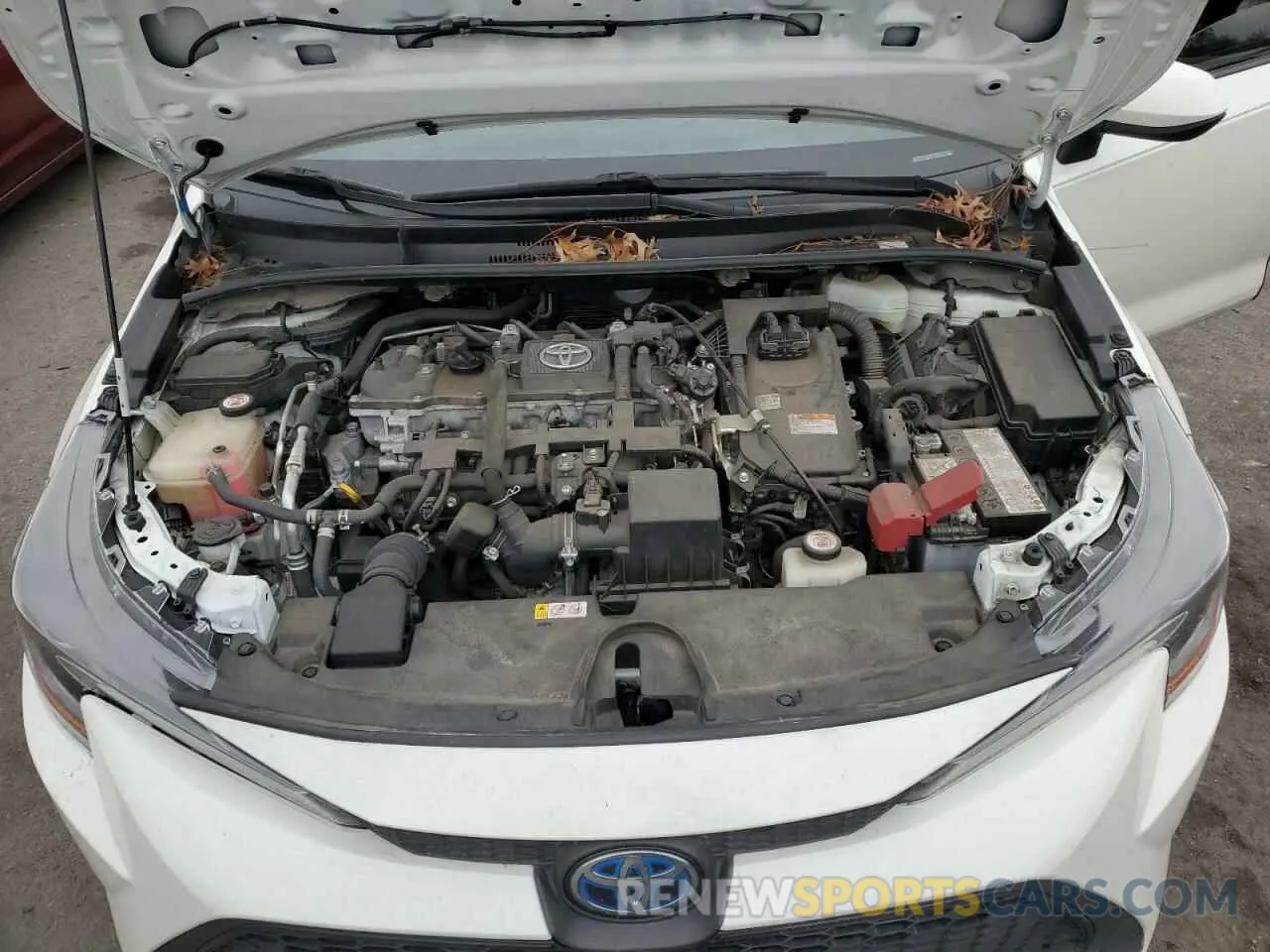 11 fotografías del automóvil dañado JTDEBRBE4LJ002331 TOYOTA COROLLA 2020
