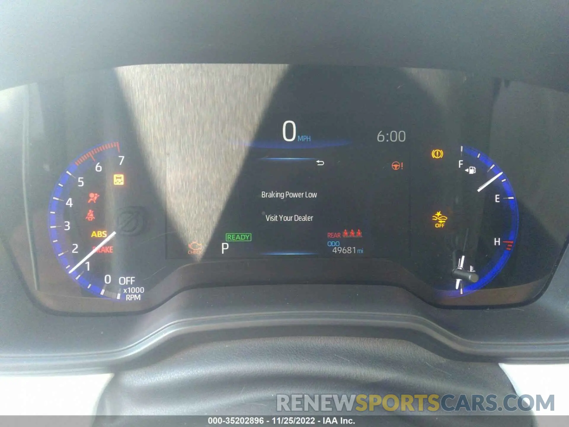 7 fotografías del automóvil dañado JTDEBRBE4LJ008596 TOYOTA COROLLA 2020