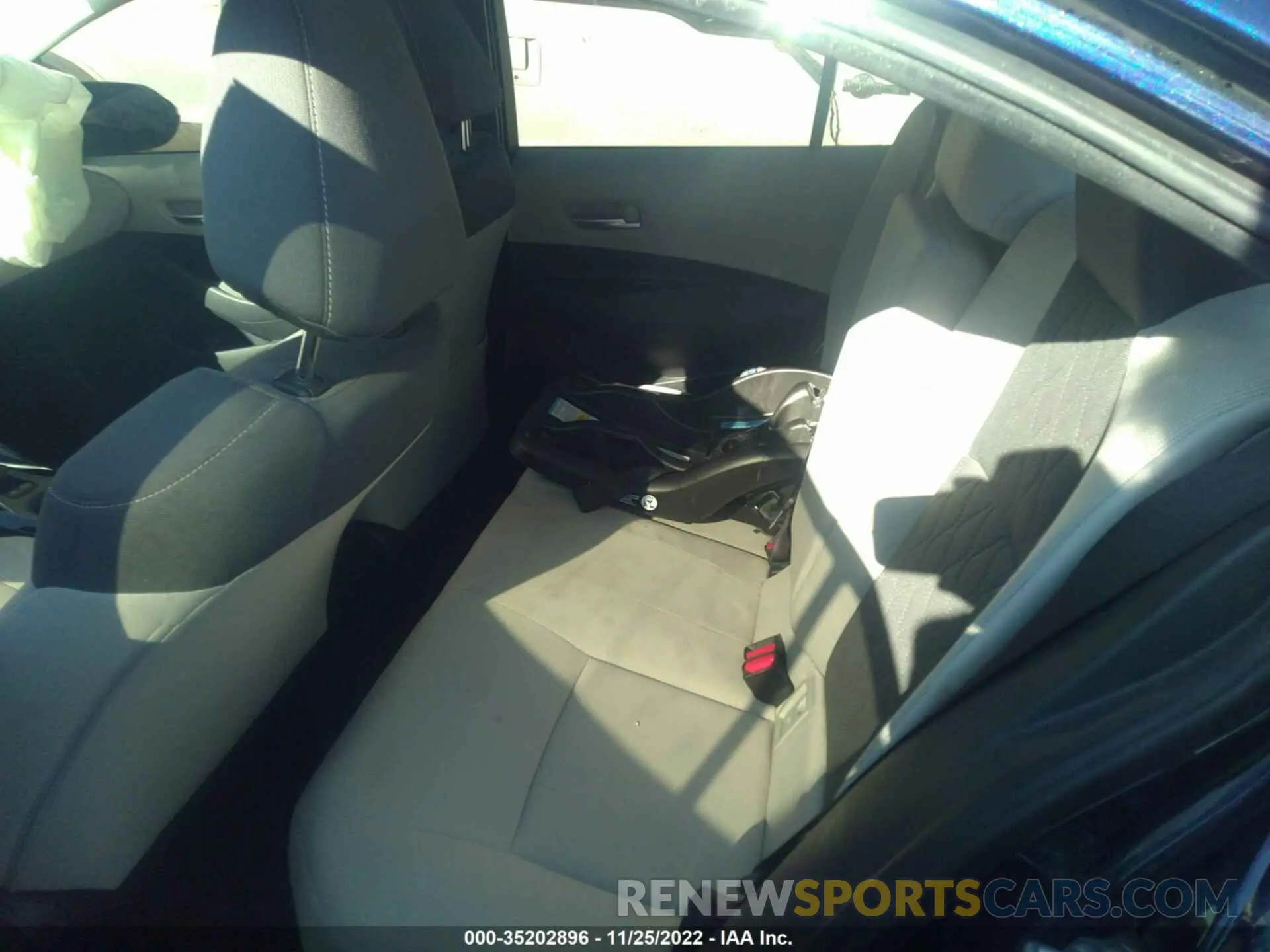 8 fotografías del automóvil dañado JTDEBRBE4LJ008596 TOYOTA COROLLA 2020
