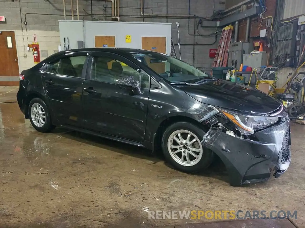4 fotografías del automóvil dañado JTDEBRBE4LJ010655 TOYOTA COROLLA 2020