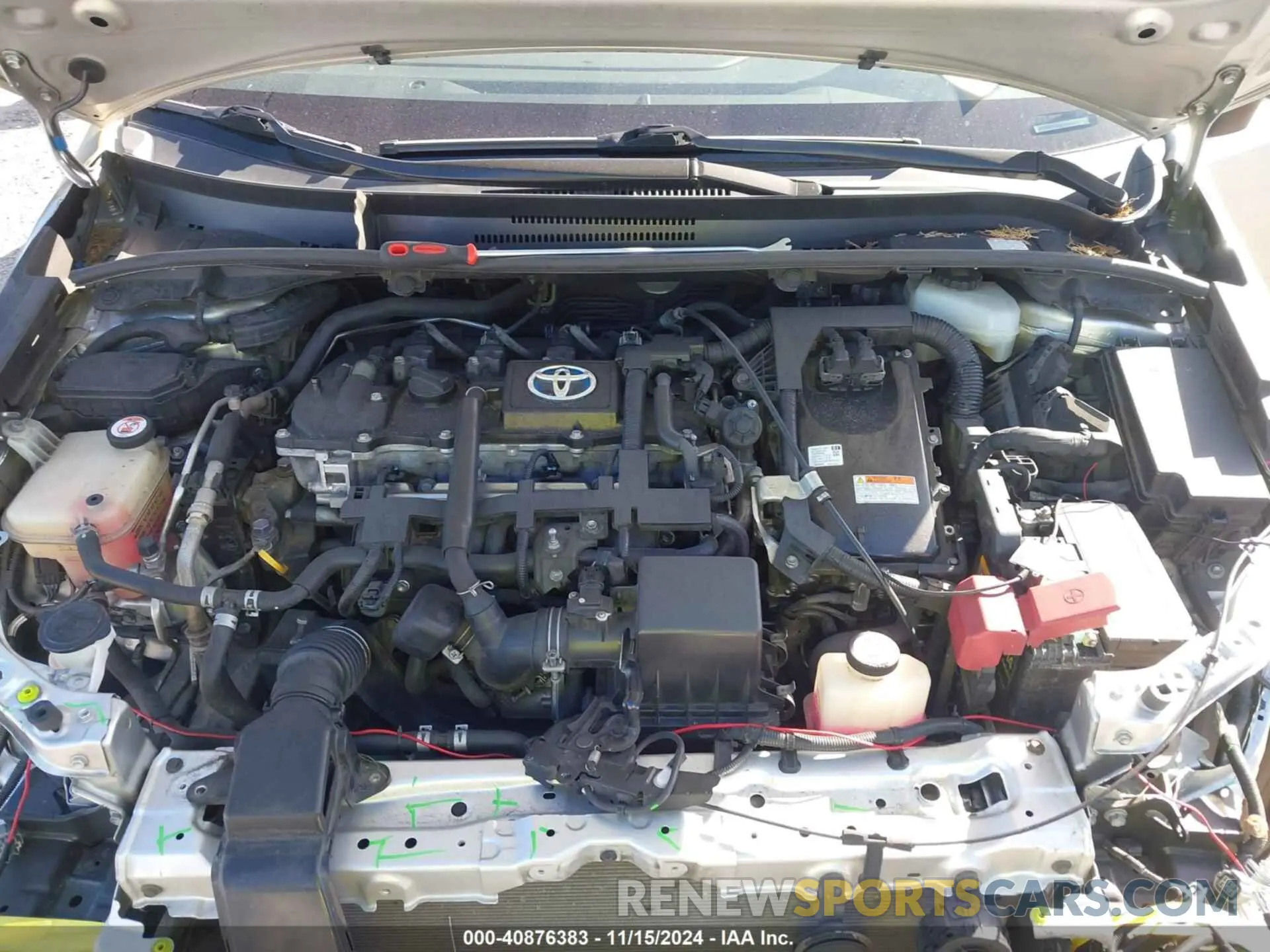 10 fotografías del automóvil dañado JTDEBRBE4LJ010767 TOYOTA COROLLA 2020