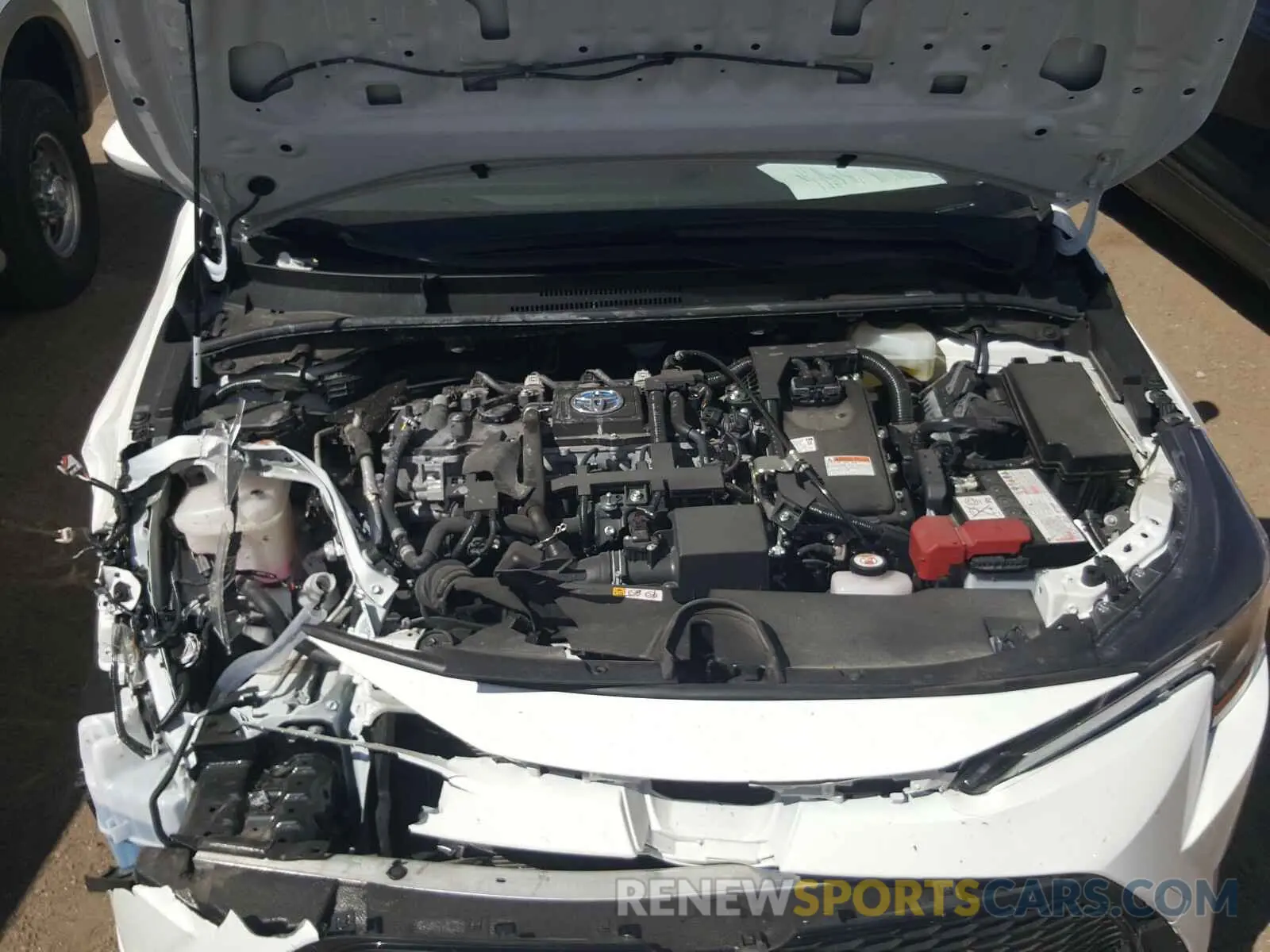 7 fotografías del automóvil dañado JTDEBRBE4LJ011224 TOYOTA COROLLA 2020