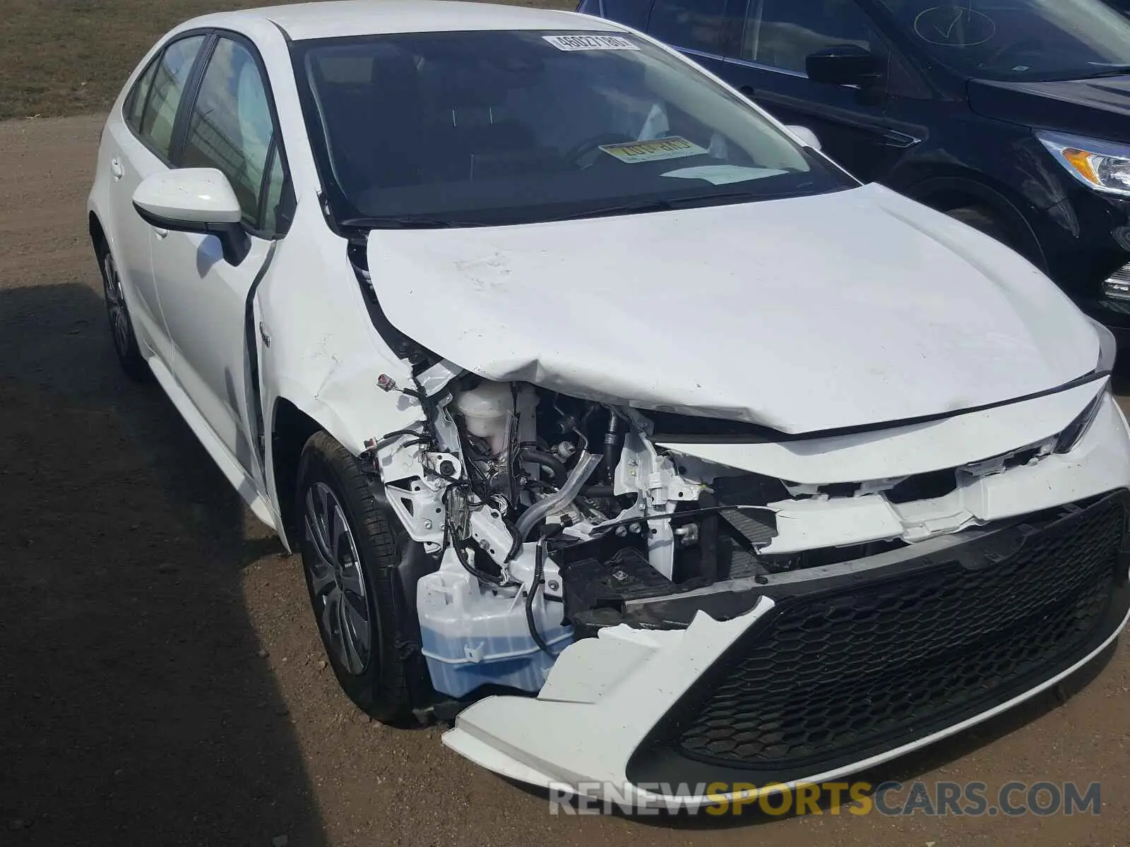 9 fotografías del automóvil dañado JTDEBRBE4LJ011224 TOYOTA COROLLA 2020
