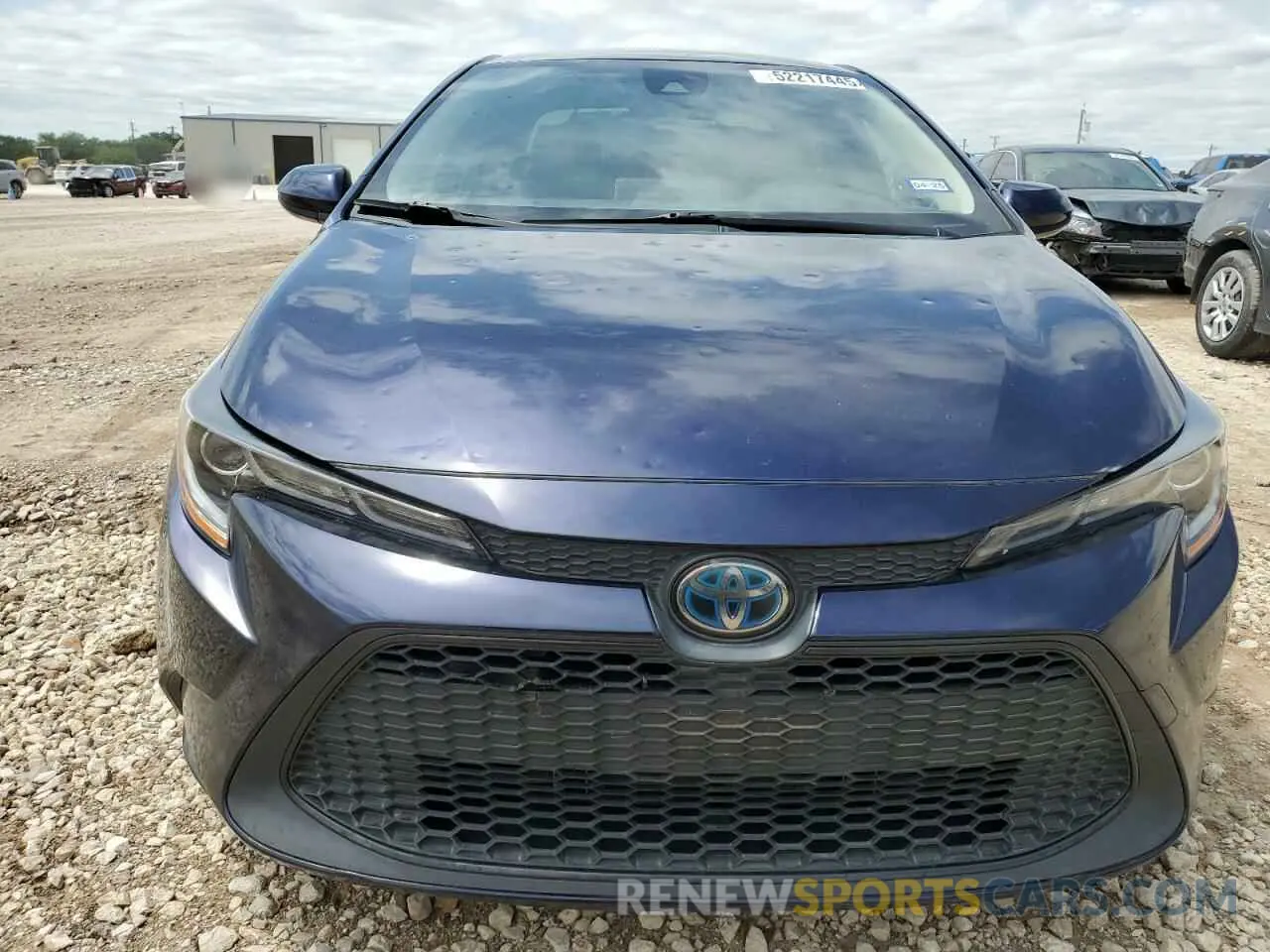 5 fotografías del automóvil dañado JTDEBRBE4LJ015497 TOYOTA COROLLA 2020