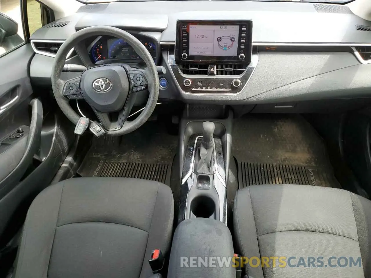 8 fotografías del automóvil dañado JTDEBRBE4LJ015497 TOYOTA COROLLA 2020