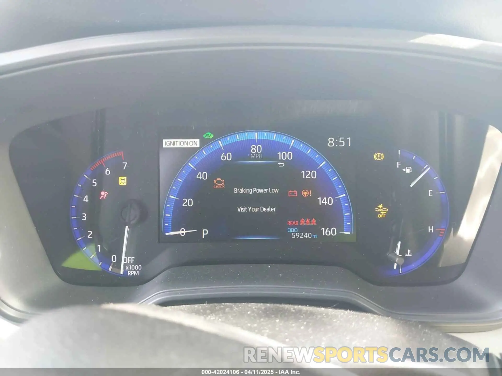 7 fotografías del automóvil dañado JTDEBRBE4LJ019579 TOYOTA COROLLA 2020