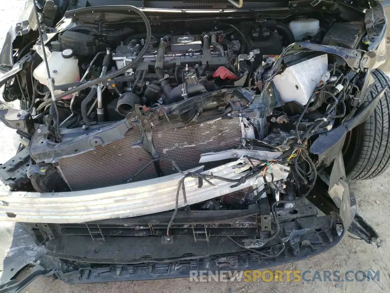 7 fotografías del automóvil dañado JTDEBRBE4LJ030162 TOYOTA COROLLA 2020