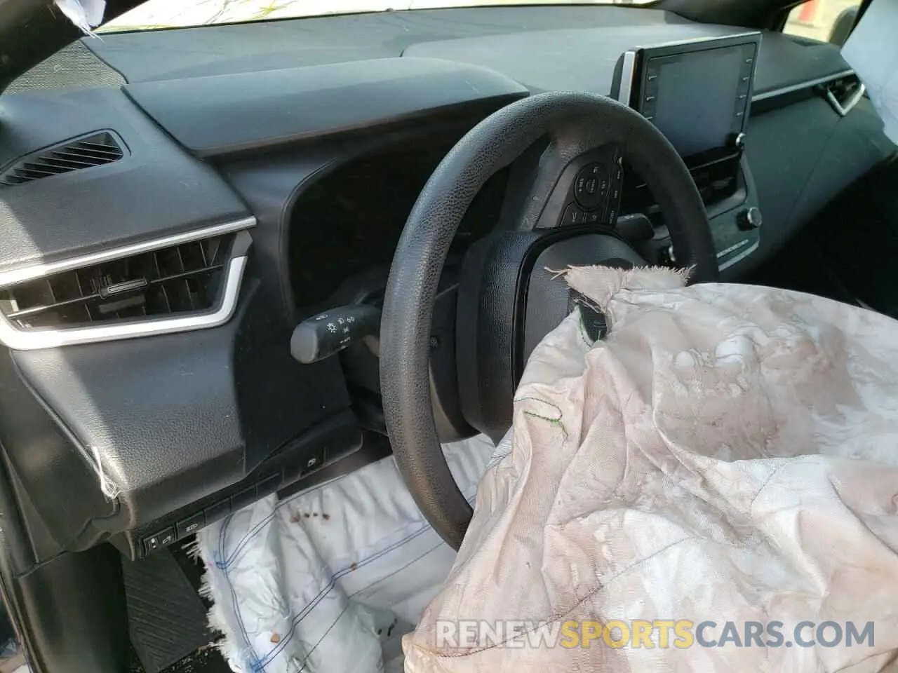 8 fotografías del automóvil dañado JTDEBRBE4LJ030162 TOYOTA COROLLA 2020