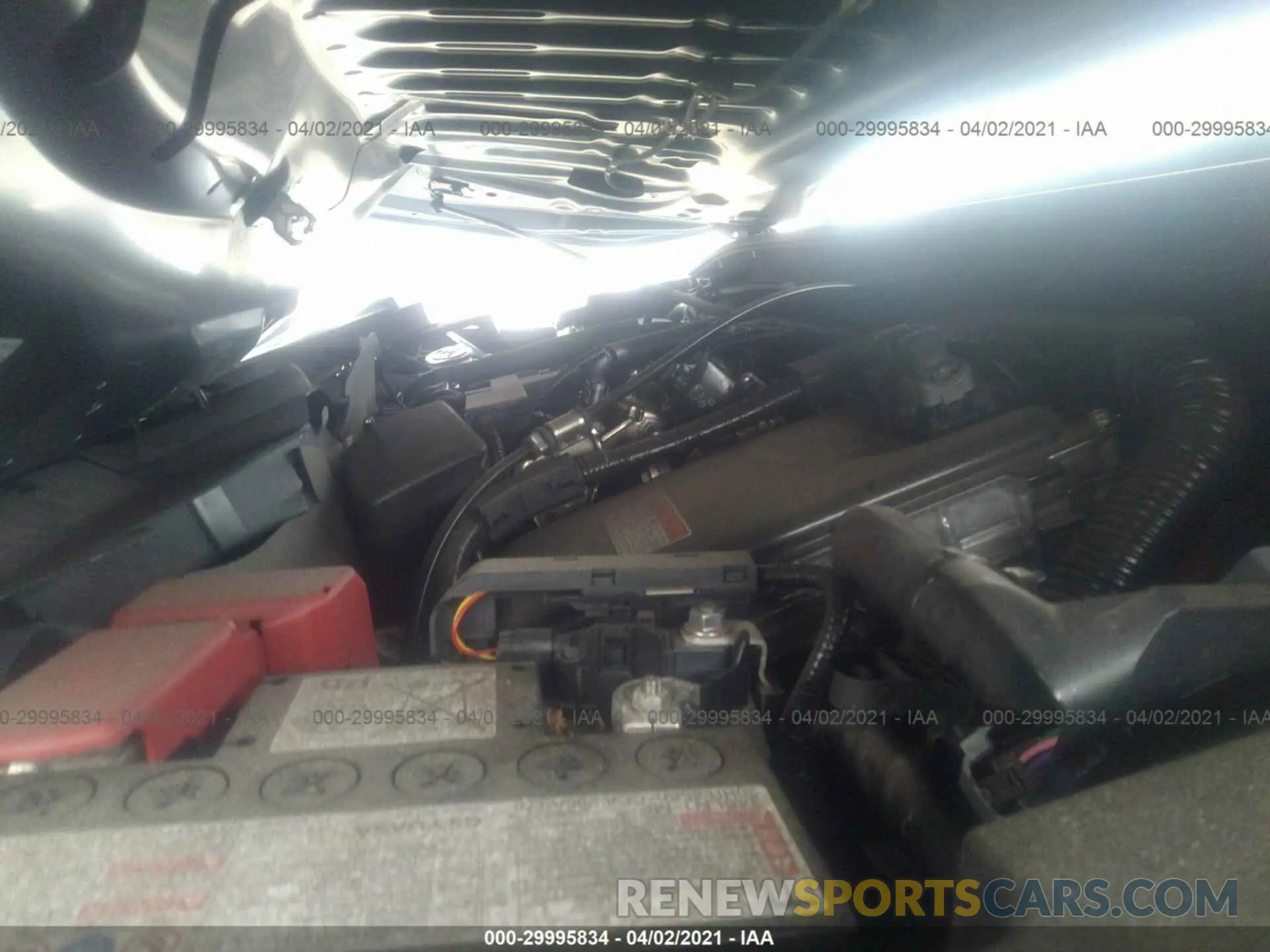 10 fotografías del automóvil dañado JTDEBRBE5LJ002340 TOYOTA COROLLA 2020