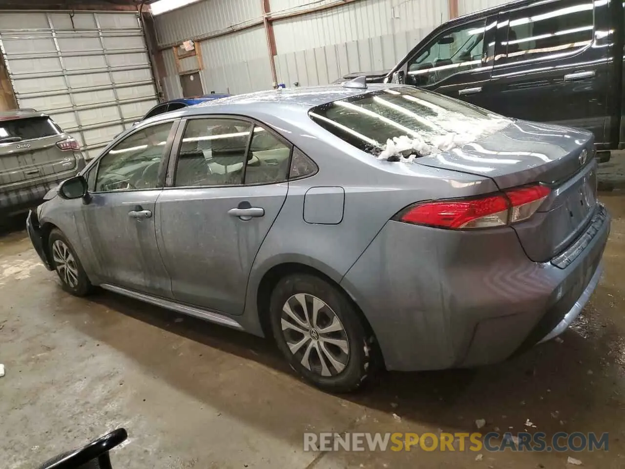 2 fotografías del automóvil dañado JTDEBRBE5LJ009384 TOYOTA COROLLA 2020