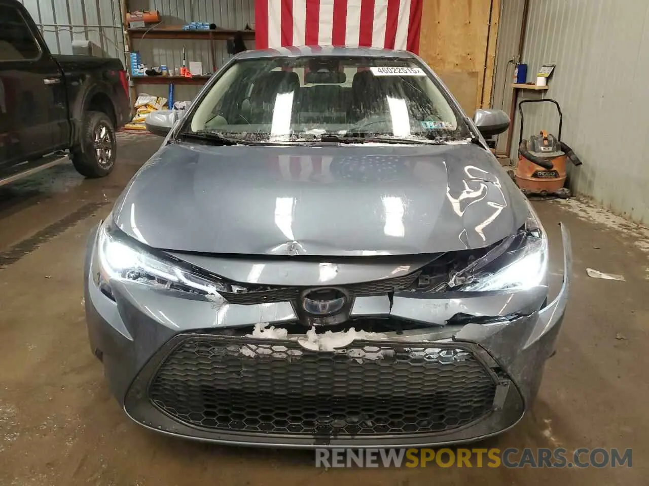 5 fotografías del automóvil dañado JTDEBRBE5LJ009384 TOYOTA COROLLA 2020