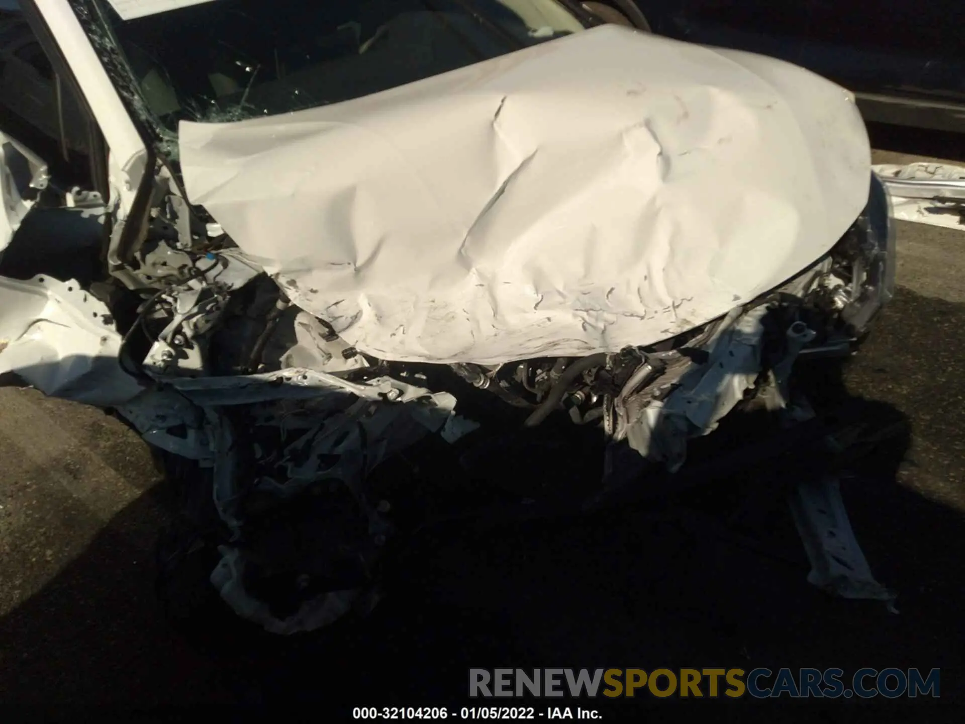 6 fotografías del automóvil dañado JTDEBRBE5LJ017047 TOYOTA COROLLA 2020