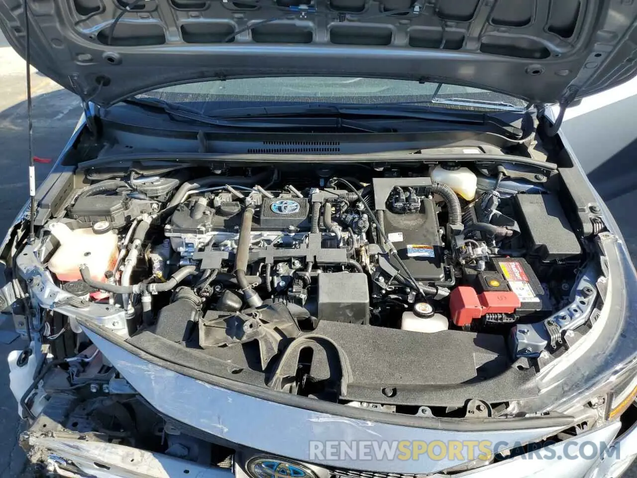 11 fotografías del automóvil dañado JTDEBRBE5LJ019123 TOYOTA COROLLA 2020