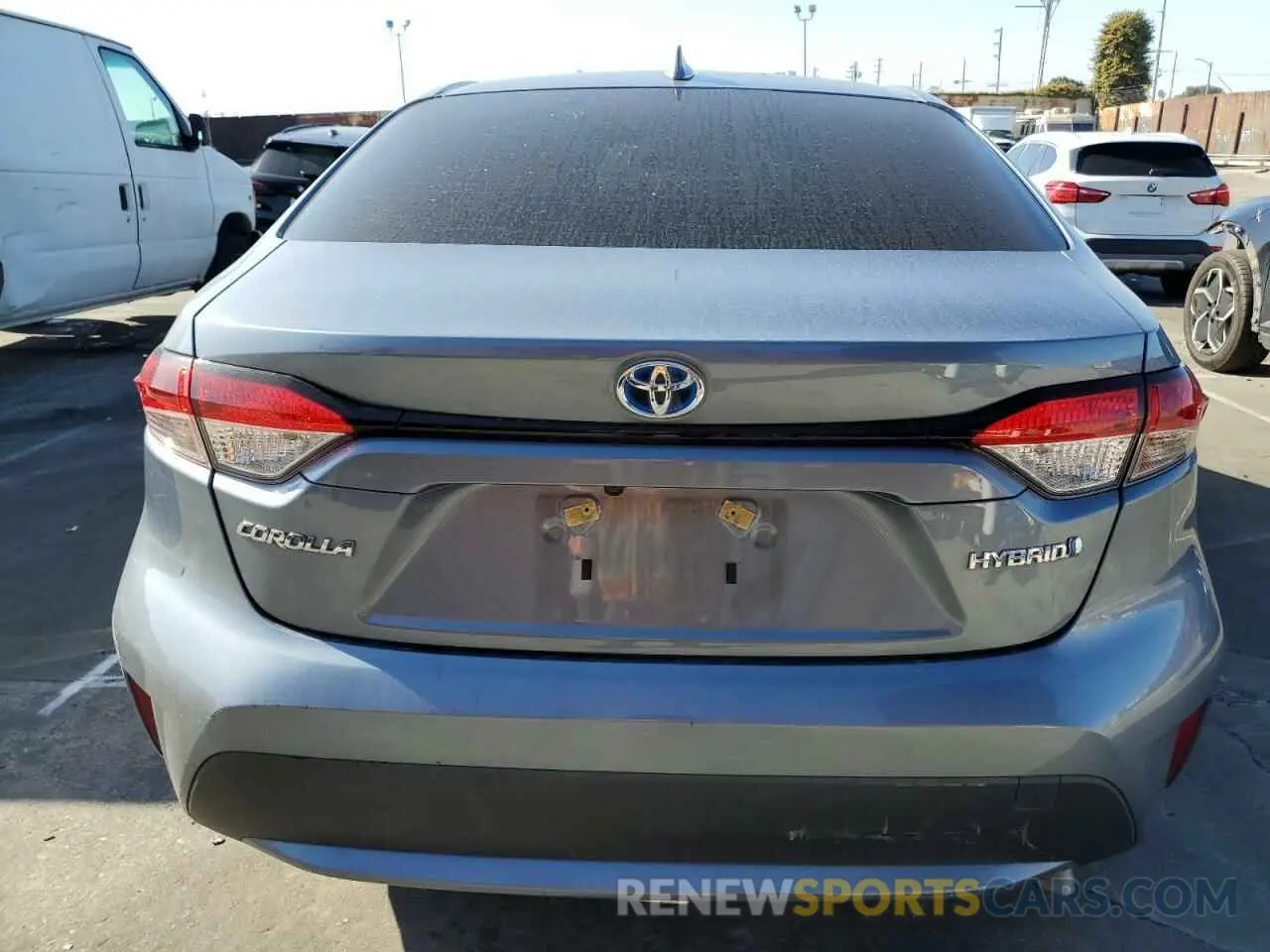 6 fotografías del automóvil dañado JTDEBRBE5LJ019123 TOYOTA COROLLA 2020