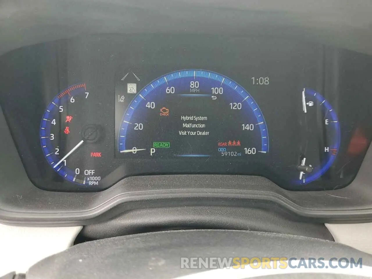 9 fotografías del automóvil dañado JTDEBRBE5LJ019123 TOYOTA COROLLA 2020
