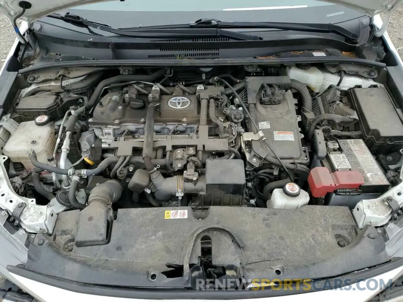 11 fotografías del automóvil dañado JTDEBRBE5LJ025424 TOYOTA COROLLA 2020