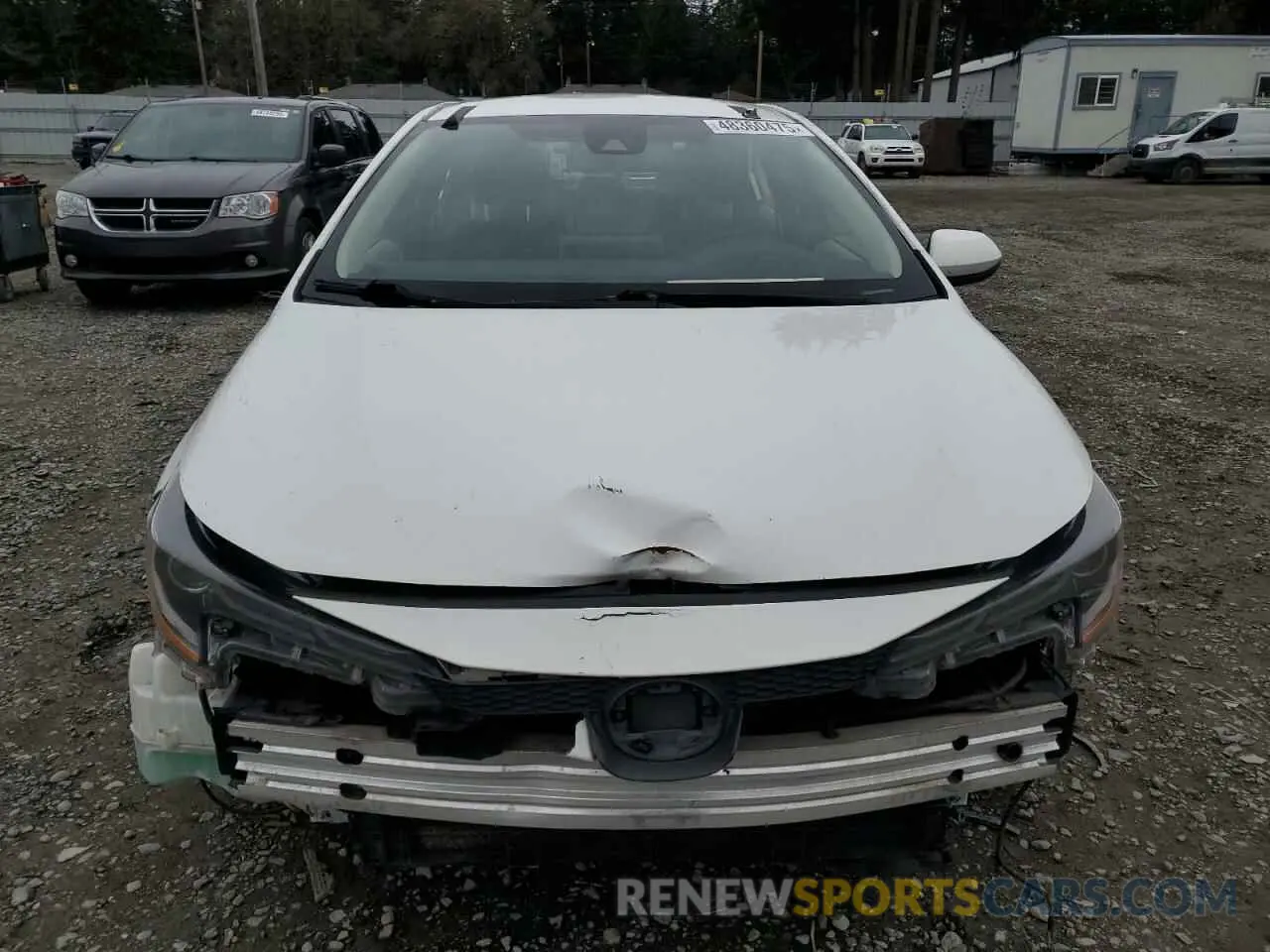 5 fotografías del automóvil dañado JTDEBRBE5LJ025424 TOYOTA COROLLA 2020