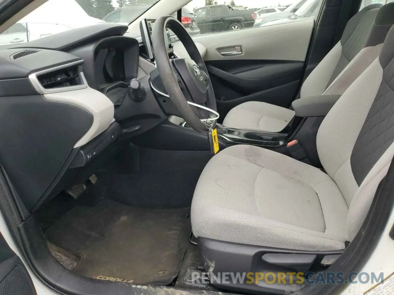 7 fotografías del automóvil dañado JTDEBRBE5LJ025424 TOYOTA COROLLA 2020