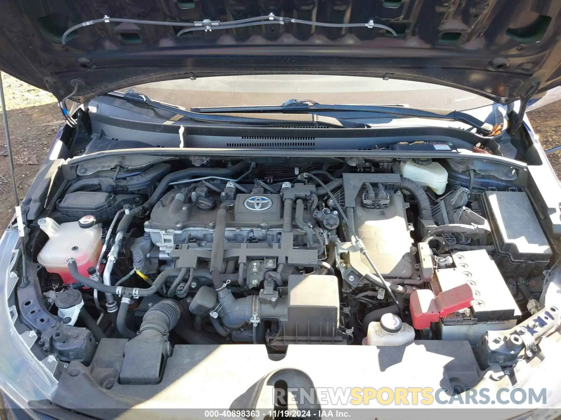 10 fotografías del automóvil dañado JTDEBRBE6LJ004131 TOYOTA COROLLA 2020